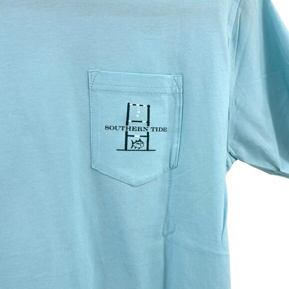 NWT Southern Tide Wake Blue Toss Like a Boss Short Sleeve Tee Small - Picture 7 of 7